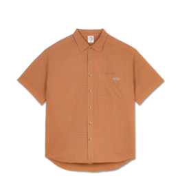 POLAR MITCHELL S/S BUTTON - RUST