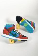 NIKE NIKE SB DUNK HIGH DECON TURQUOISE BLUE/BLACK-RUGGED ORANGE