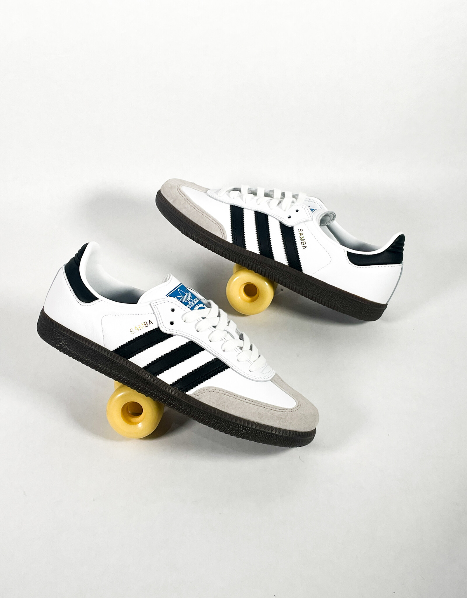 ADIDAS SKATEBOARDING SAMBA ADV - FTWWHT/CBLACK/GUM5