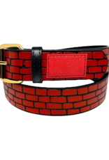 LOOSEY LOOSEY RED BRICK ROAD BELT - RED