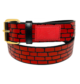 LOOSEY LOOSEY RED BRICK ROAD BELT - RED