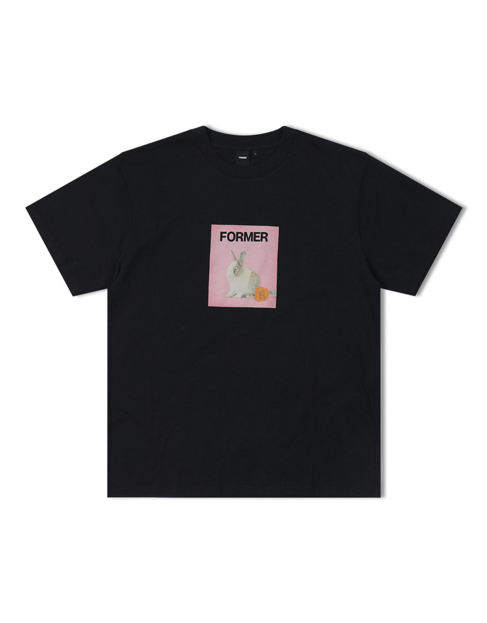 FORMER FORMER VALENTINE S/S TEE - BLACK