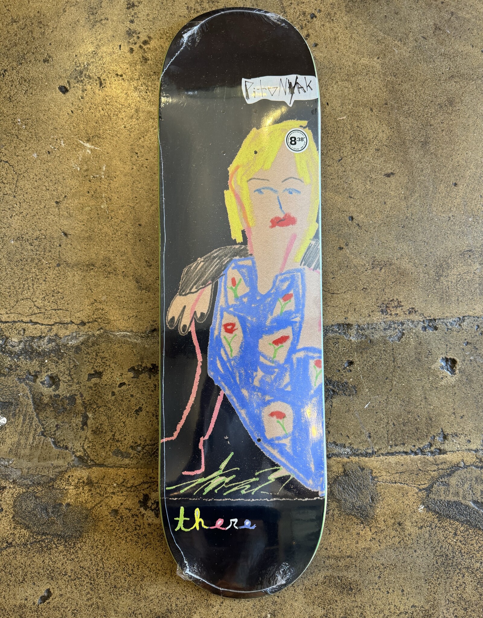 THERE SKATEBOARDS THERE JAMES PRETTY DECK - 8.38
