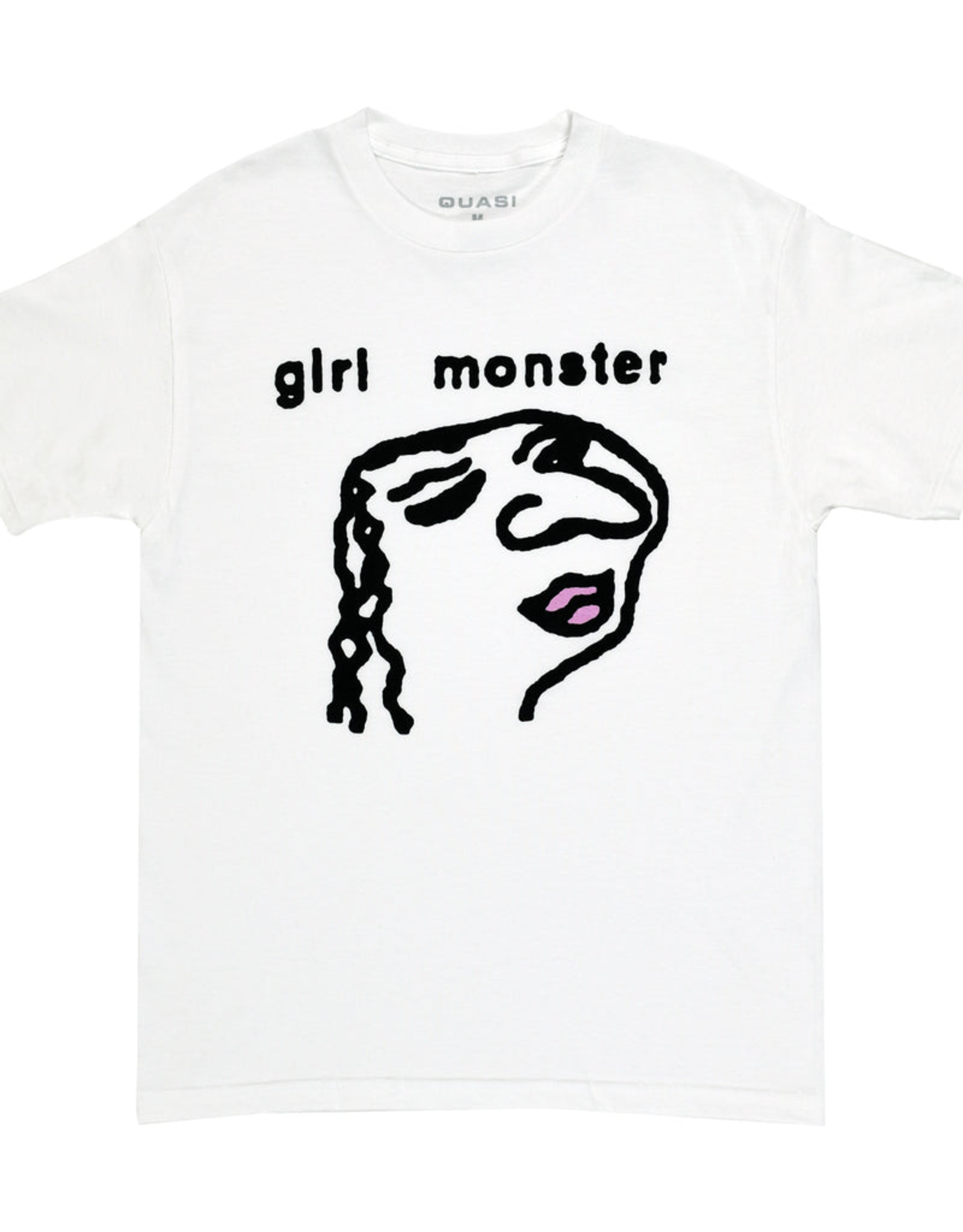 QUASI SKATEBOARDS QUASI GIRL MONSTER S/S TEE - WHITE