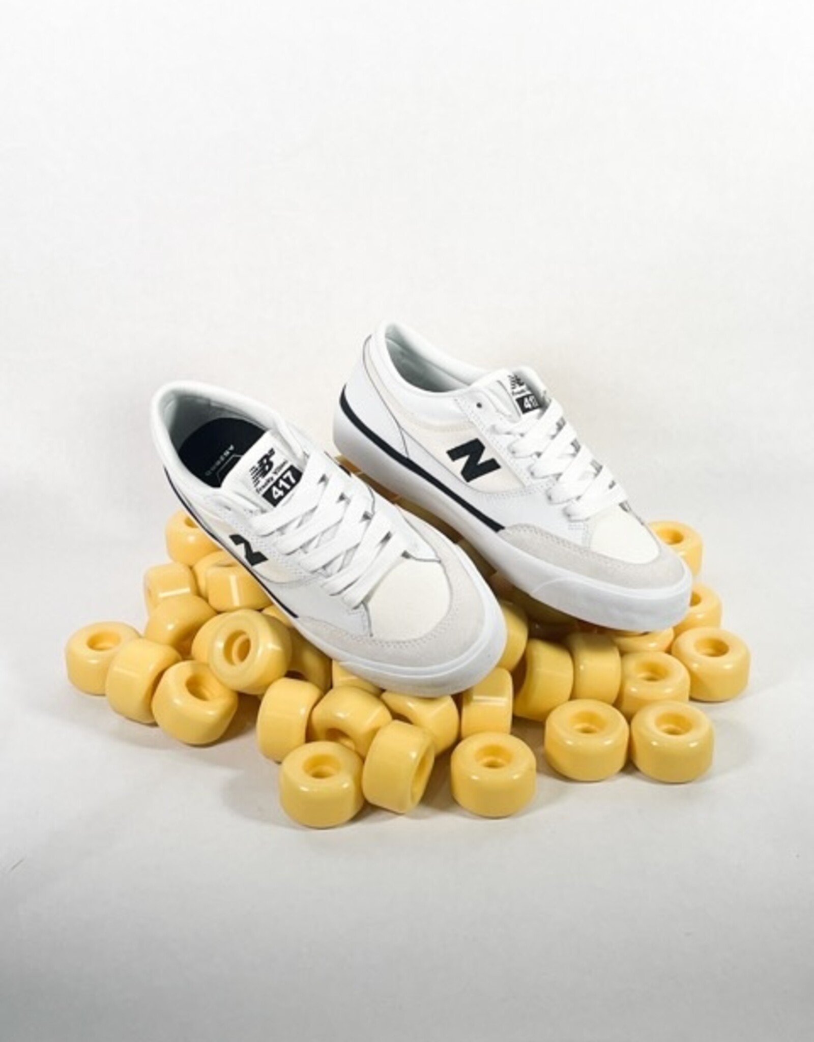NEW BALANCE NUMERIC NB NUMERIC 417 FRANKY VILLANI LOW - WHITE/BLACK