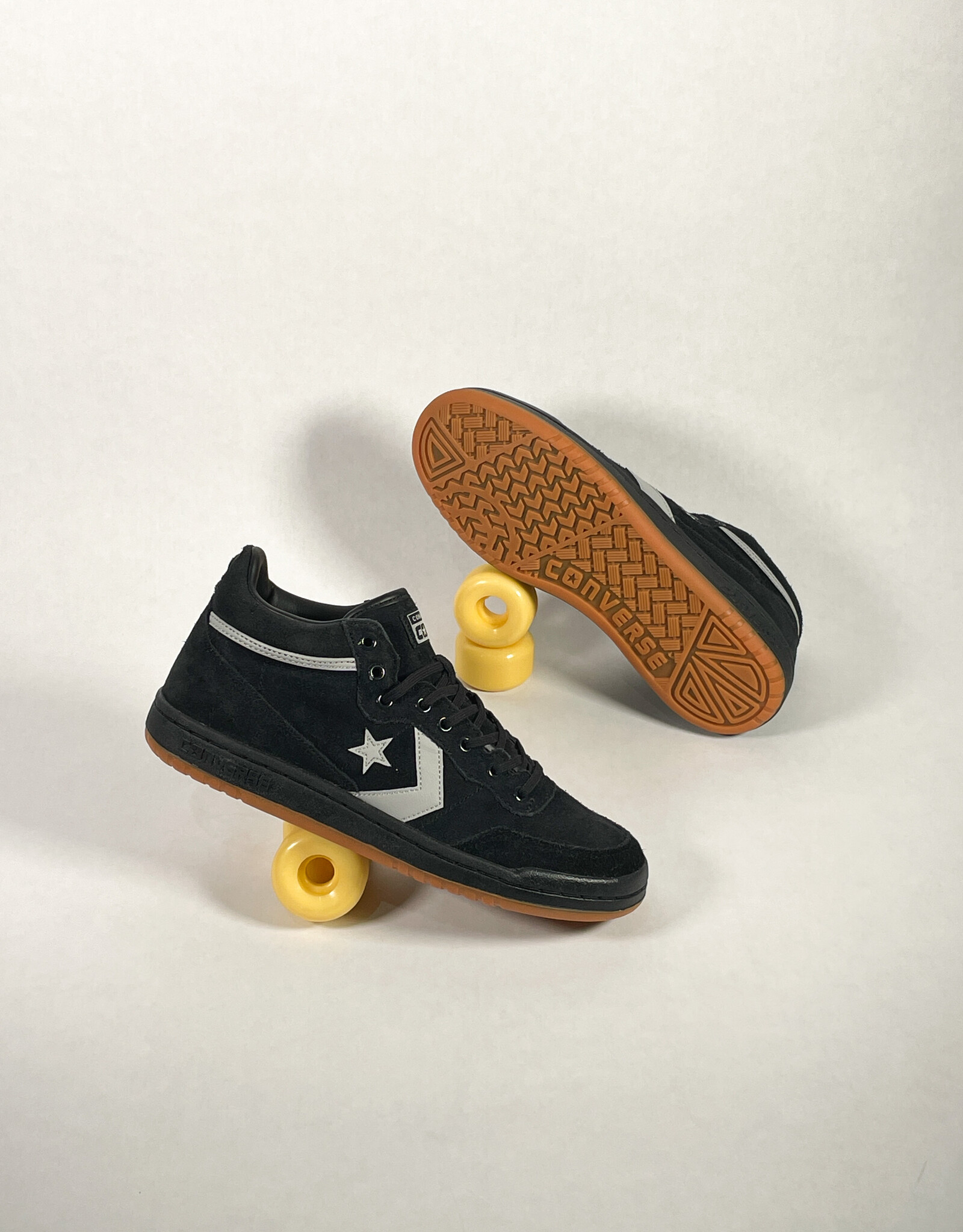 CONVERSE CONS FASTBREAK PRO MID - BLACK/GREY AREA/GUM