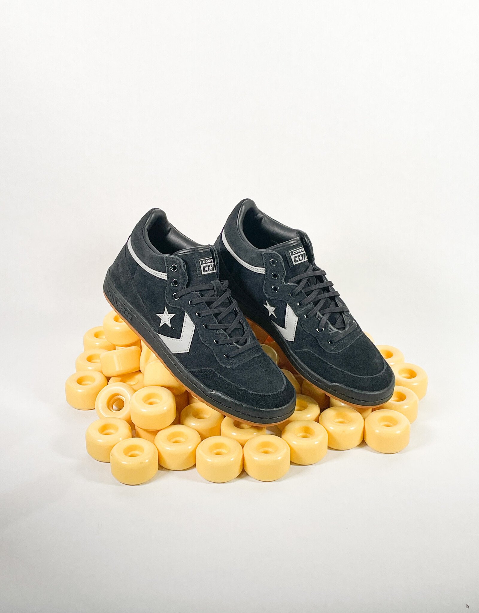 CONVERSE CONS FASTBREAK PRO MID - BLACK/GREY AREA/GUM