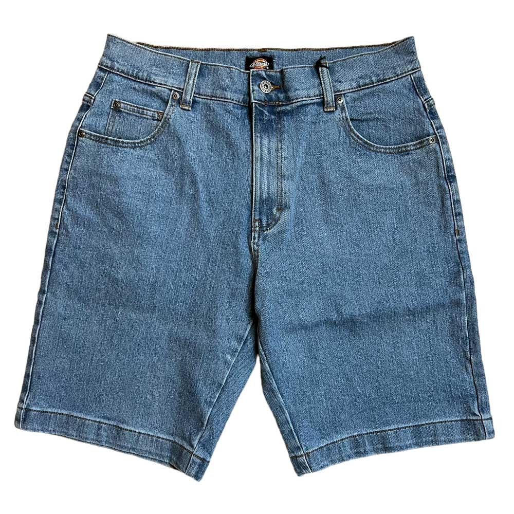 DICKIES SKATE WINGVILLE DENIM SHORT - LIGHT - KINGSWELL - Los Feliz