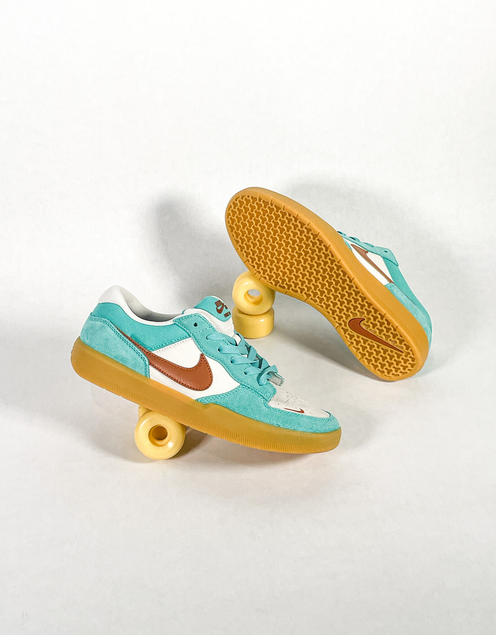 NIKE NIKE SB FORCE 58 GREEN - FROST/DARK RUSSET-PHANTOM