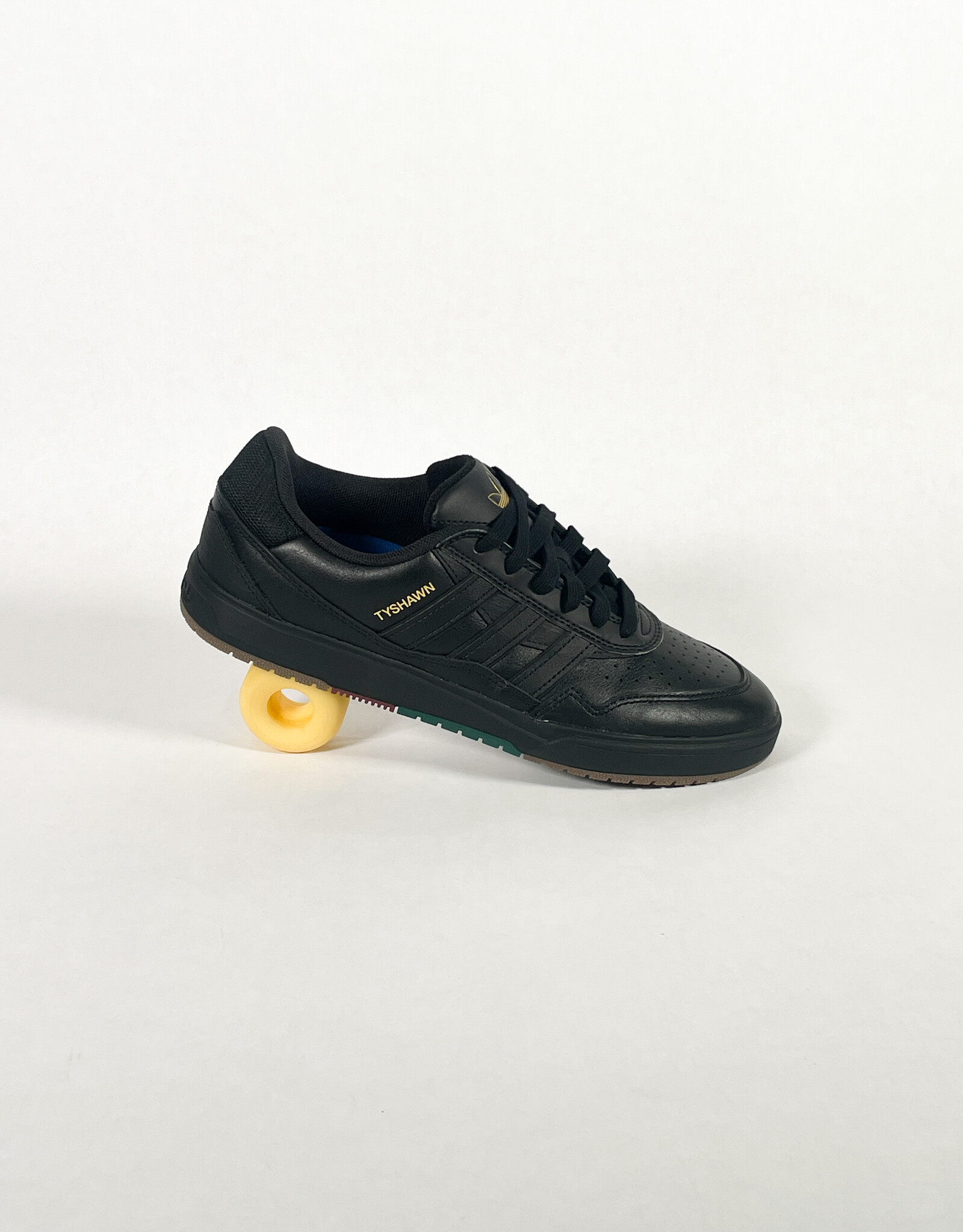 ADIDAS TYSHAWN II - CBLACK/CBLACK/CGREEN