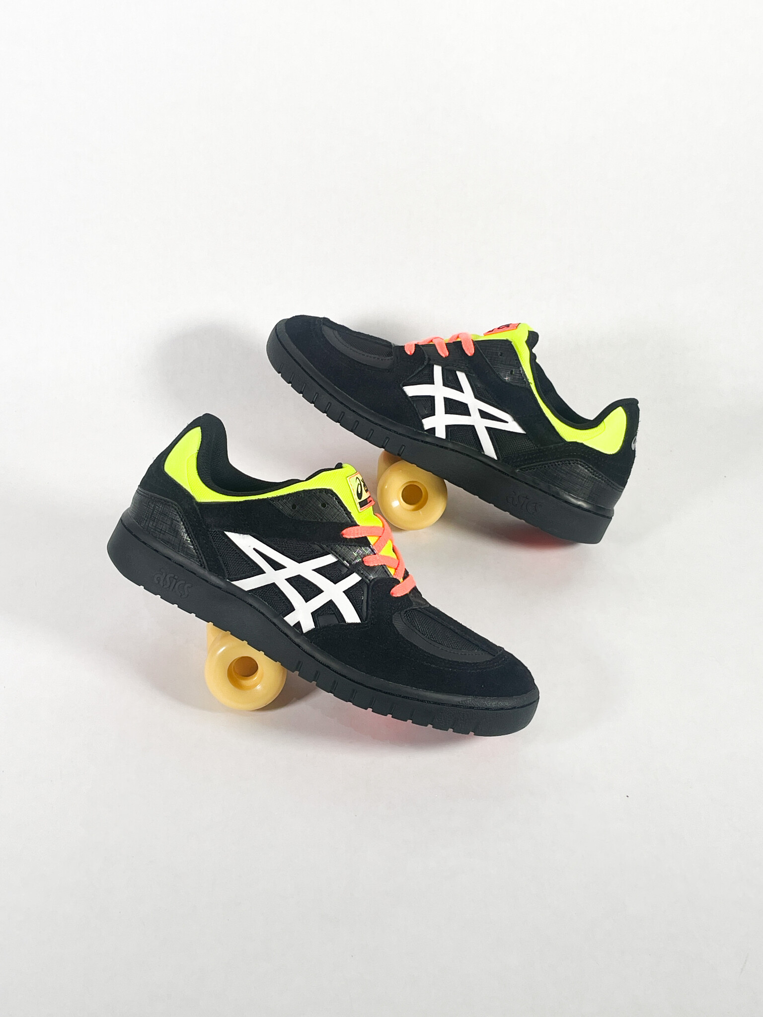 スケートボード Asics skateboarding GEL-SPLYTE PARIS ASICS GEL SPLYTE PARIS - BLACK/SAFETY YELLOW - KINGSWELL