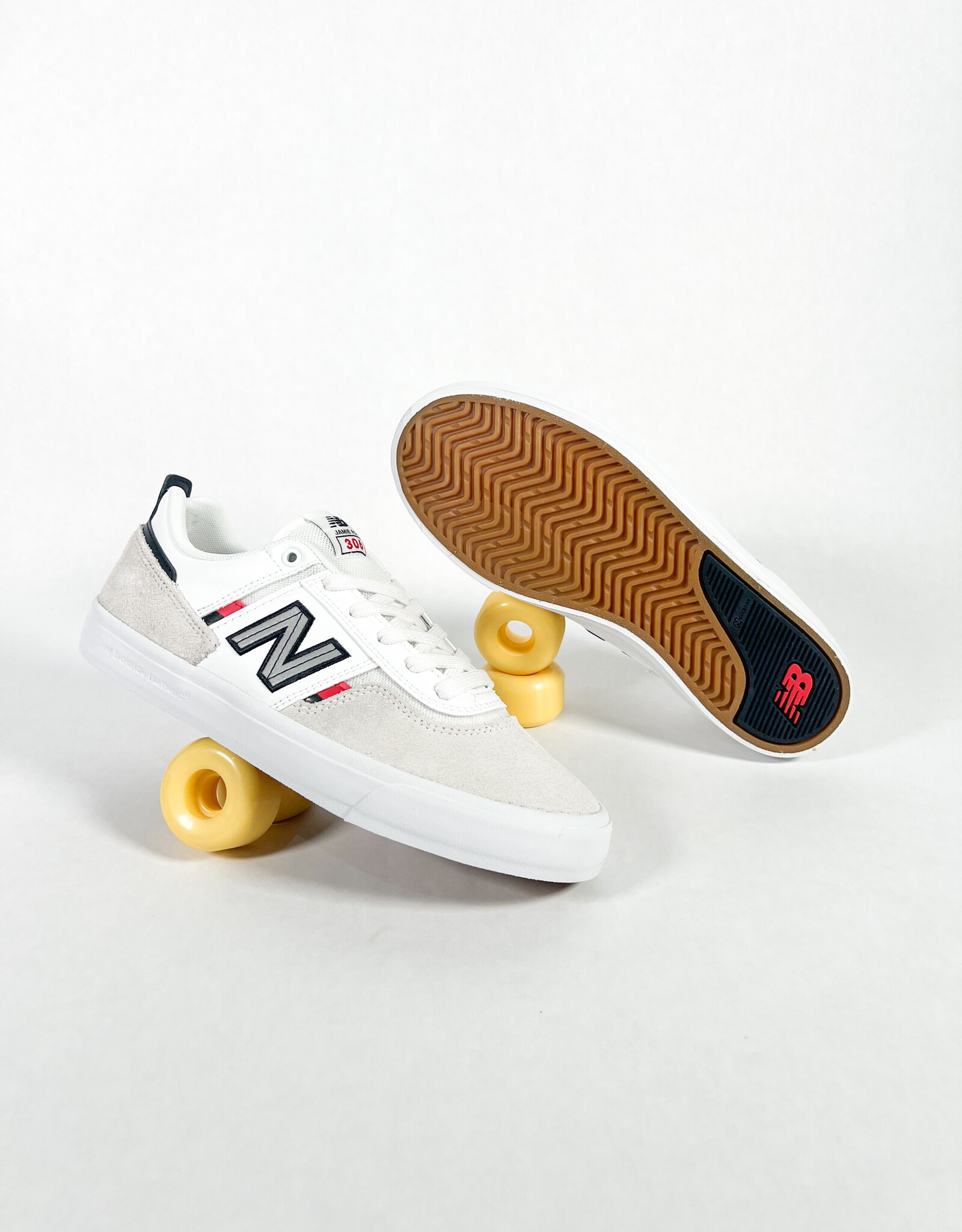 NEW BALANCE NB NUMERIC JAMIE FOY 306 WHITE/RED