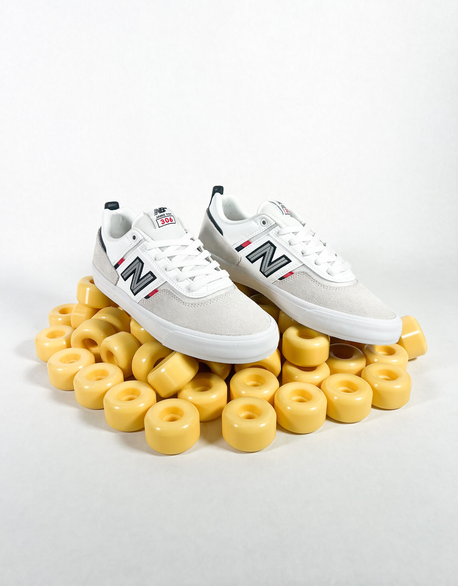 NEW BALANCE NB NUMERIC JAMIE FOY 306 WHITE/RED