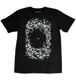 ATLANTIC DRIFT ATLANTIC [DRIFT] FISH GLOW TECH S/S TEE - BLK