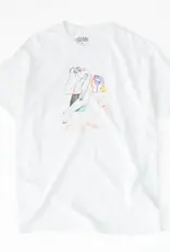 THERE SKATEBOARDS THERE THREAD TEE WHITE