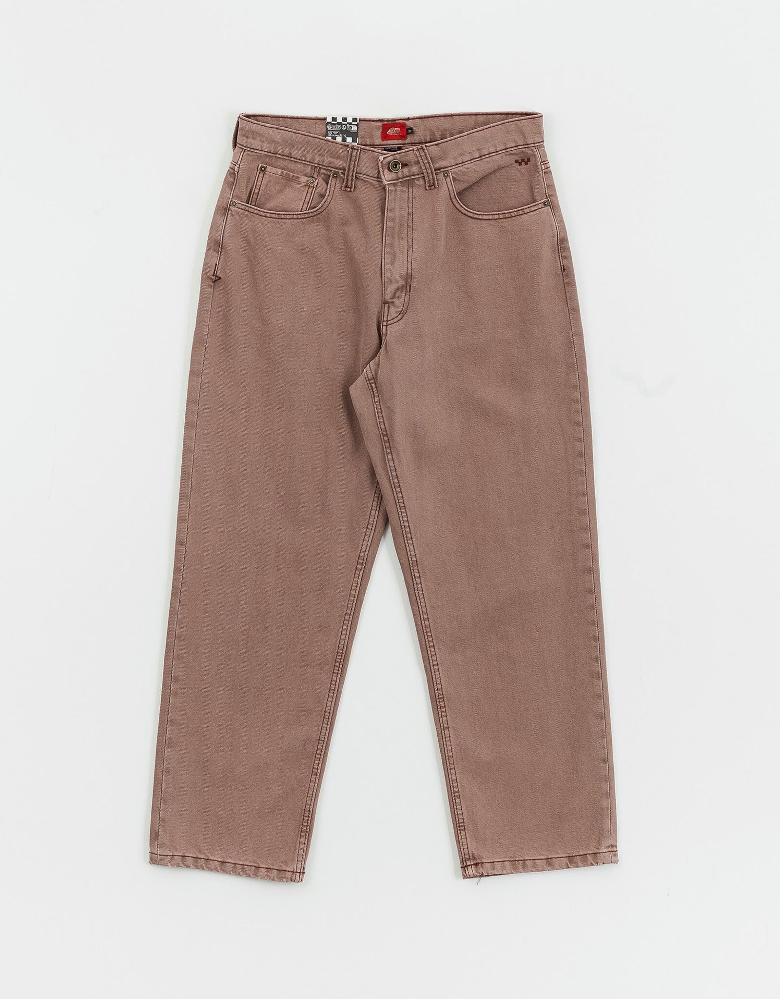 VANS VANS SKATE CHECK LOOSE DENIM TAUPE