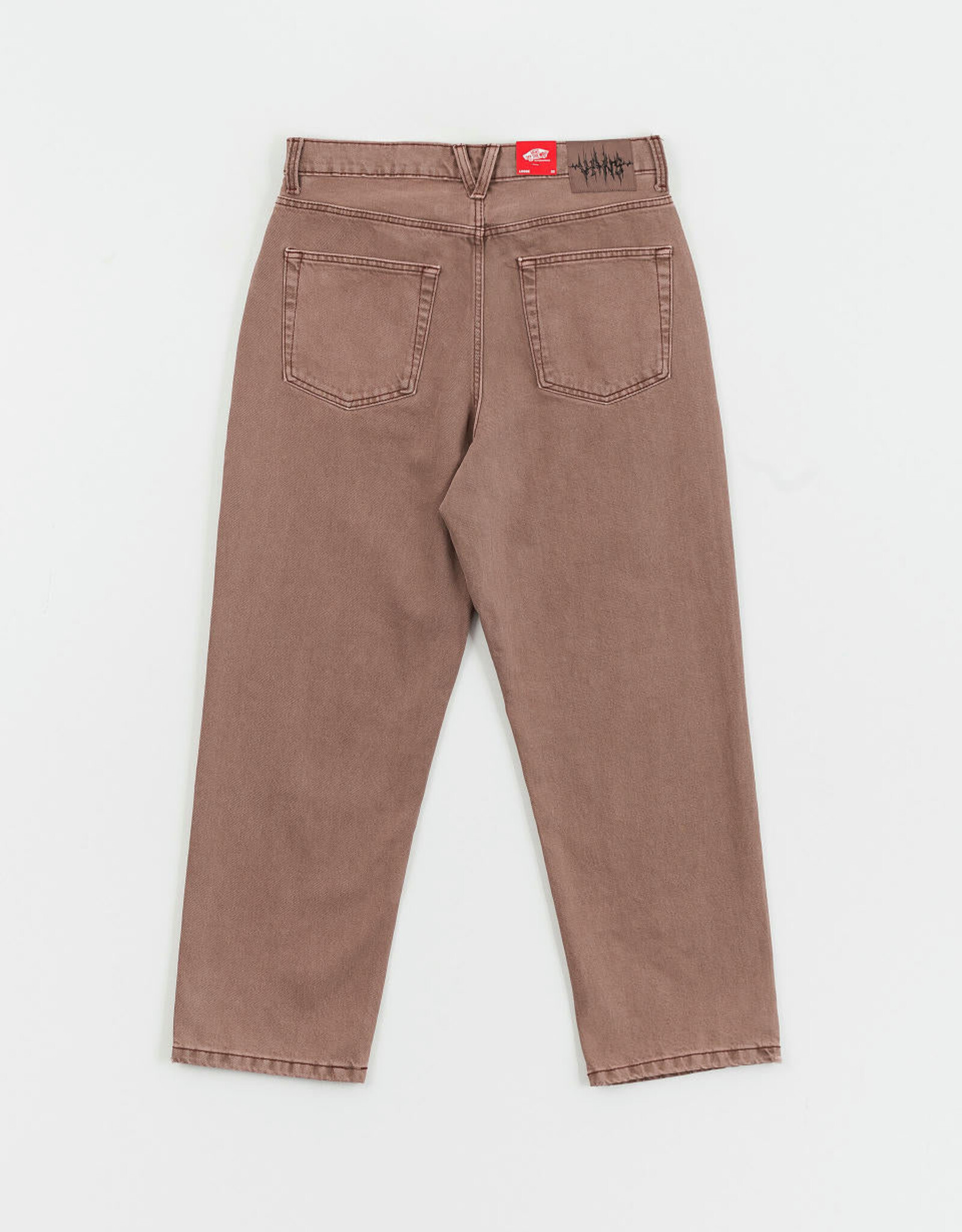 VANS VANS SKATE CHECK LOOSE DENIM TAUPE