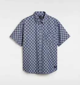 VANS VANS WADE CHECKERBOARD SS WOVEN BLUE