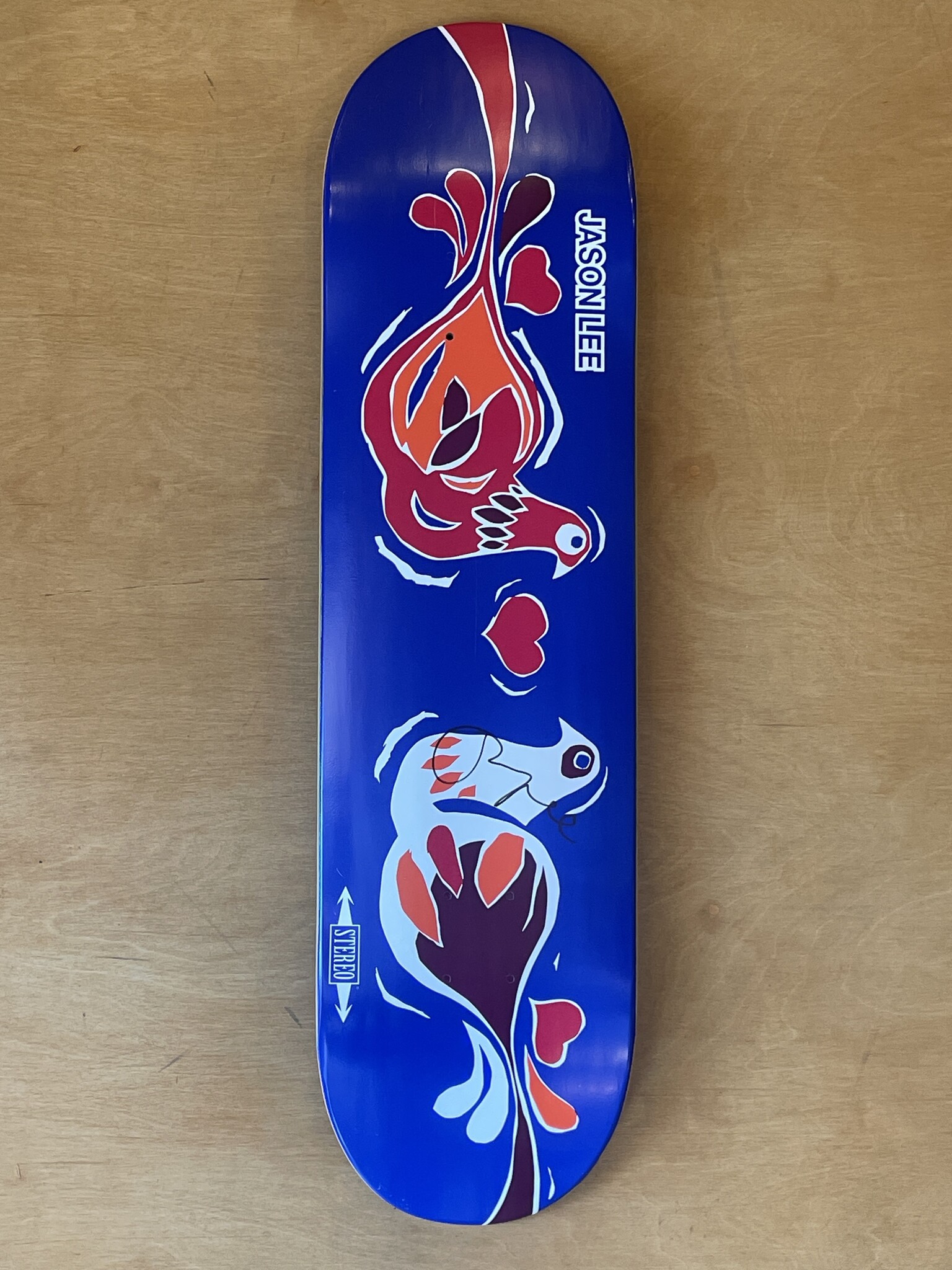 STEREO JASON LEE SIGNED DECK 8.25 KINGSWELL Los Feliz