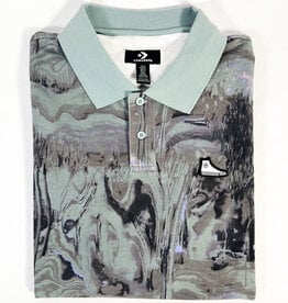 CONVERSE CONVERSE CONS POLO SHIRT - TIDEPOOL GREY