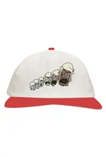 LESS THAN LOCAL LESS THAN LOCAL TUMMY ACHE HAT - CREAM/RED