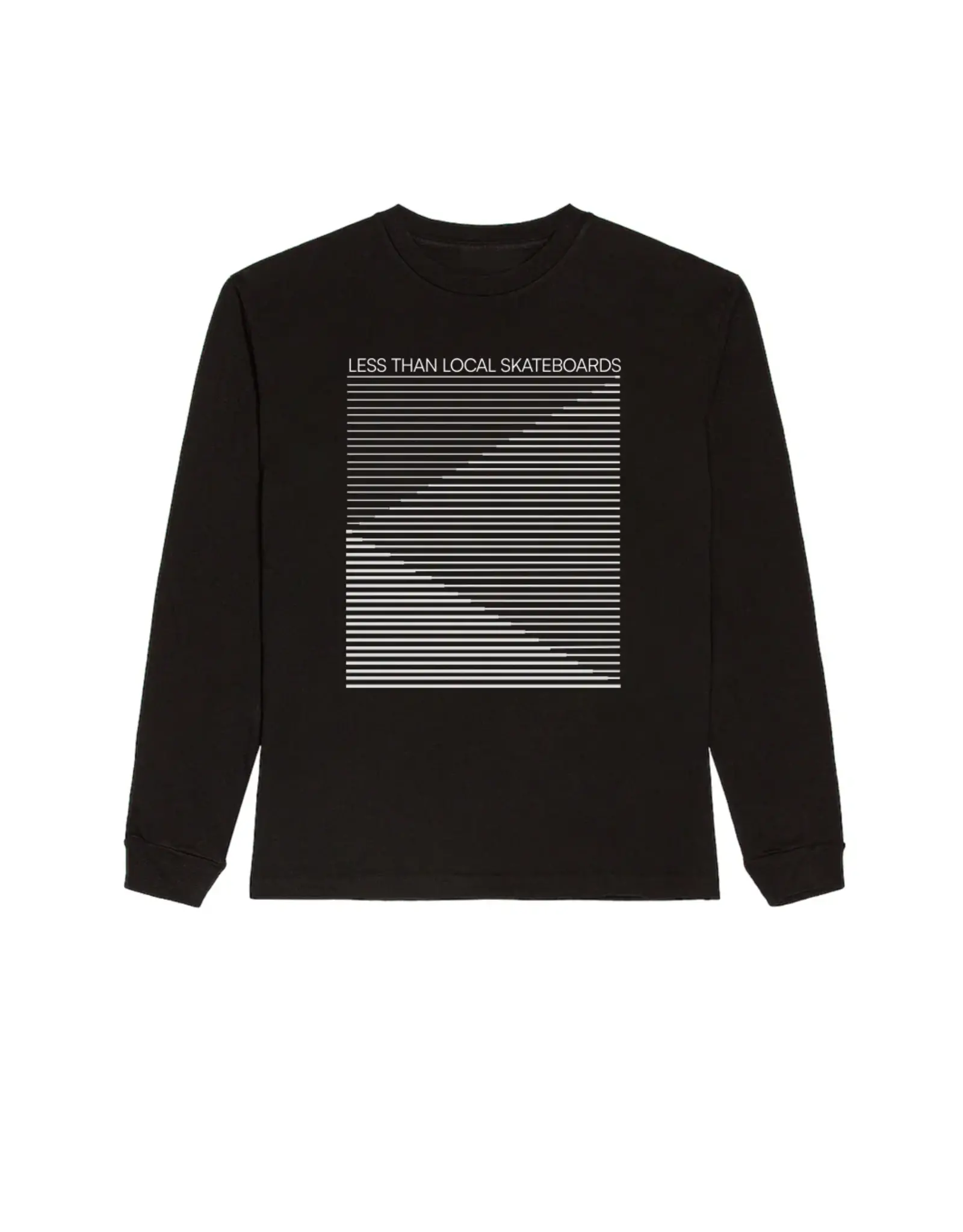 LESS THAN LOCAL LESS THAN LOCAL ART DEPT L/S TEE - BLACK