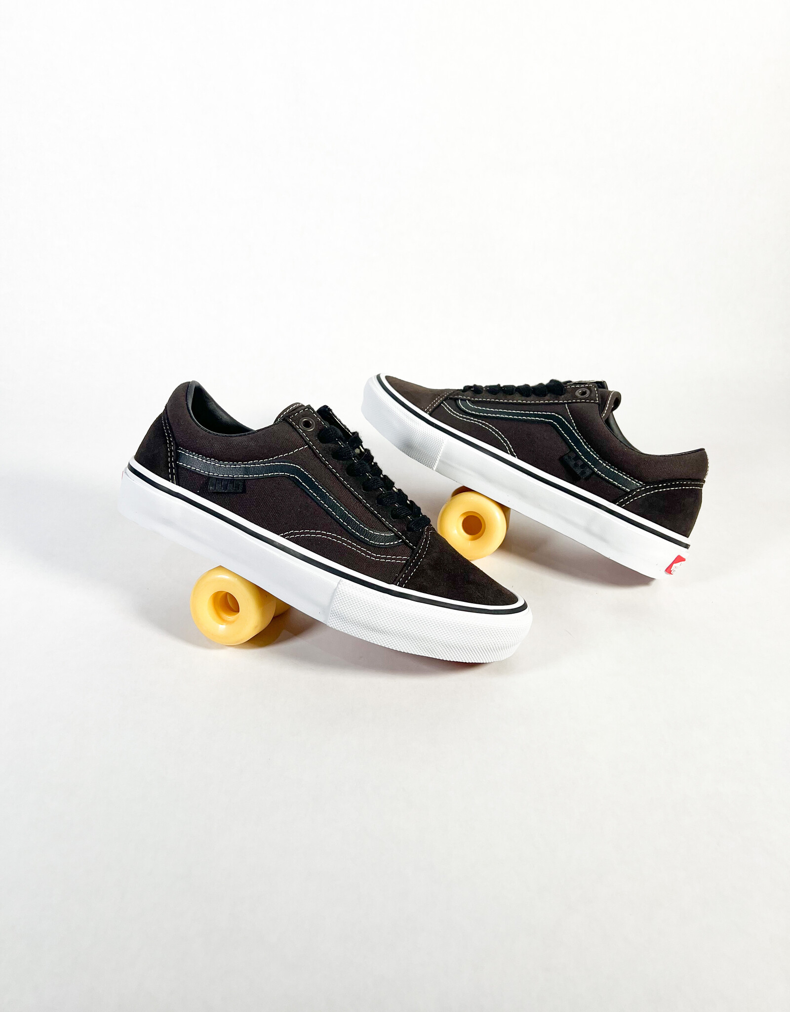 VANS SKATE OLD SKOOL - CHOCOLATE/WHITE