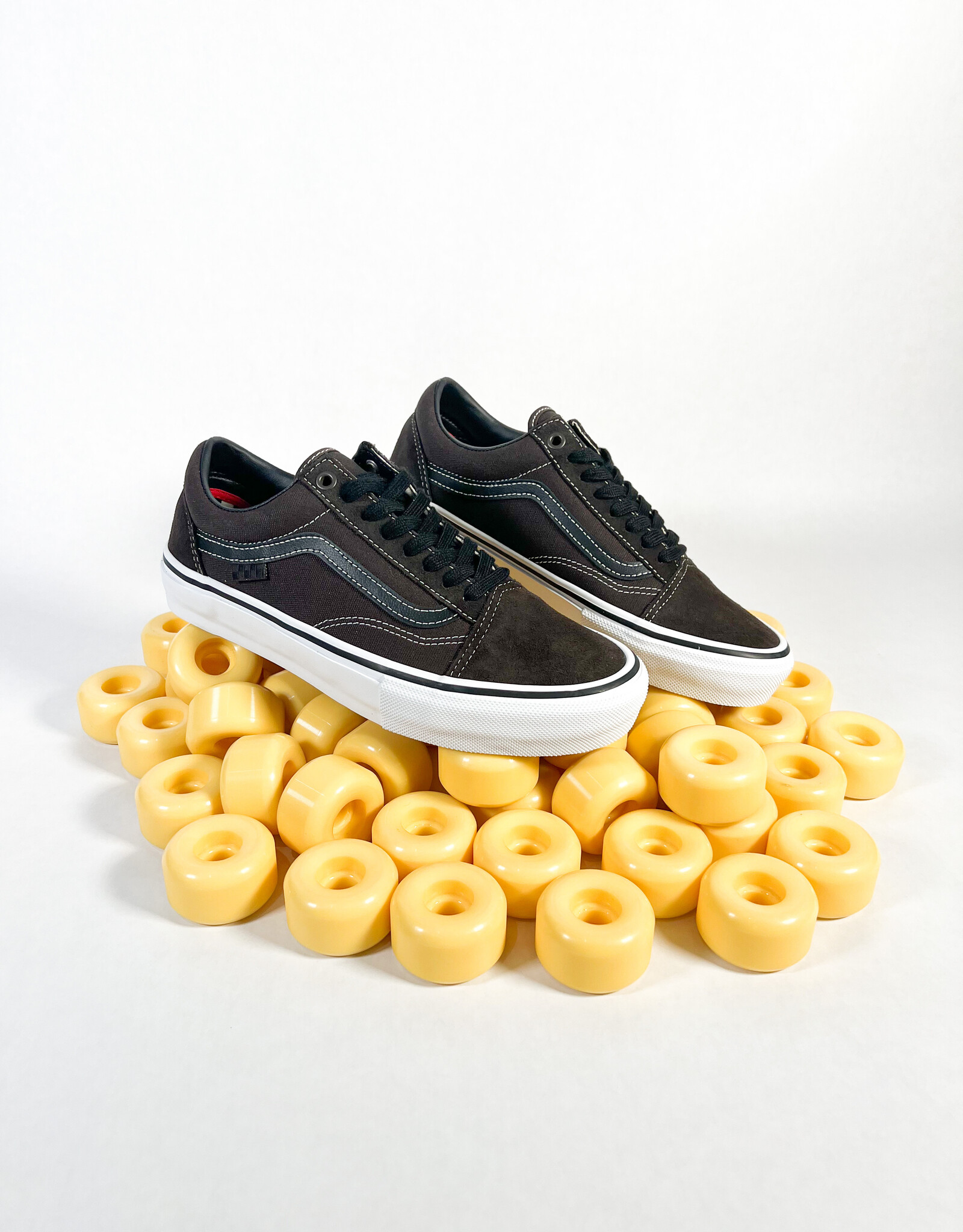 VANS SKATE OLD SKOOL - CHOCOLATE/WHITE