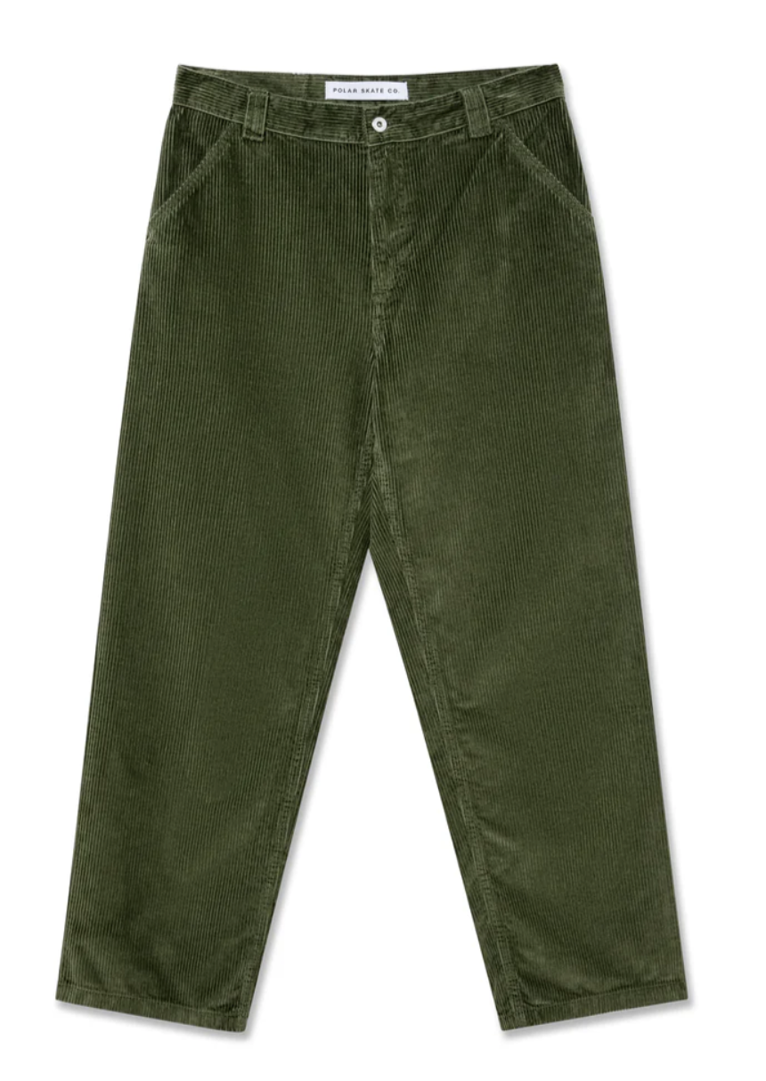 POLAR 44! PANTS - UNIFORM GREEN CORD - KINGSWELL - Los Feliz