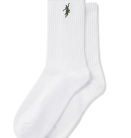 POLAR NO COMPLY RIB SOCKS - WHITE