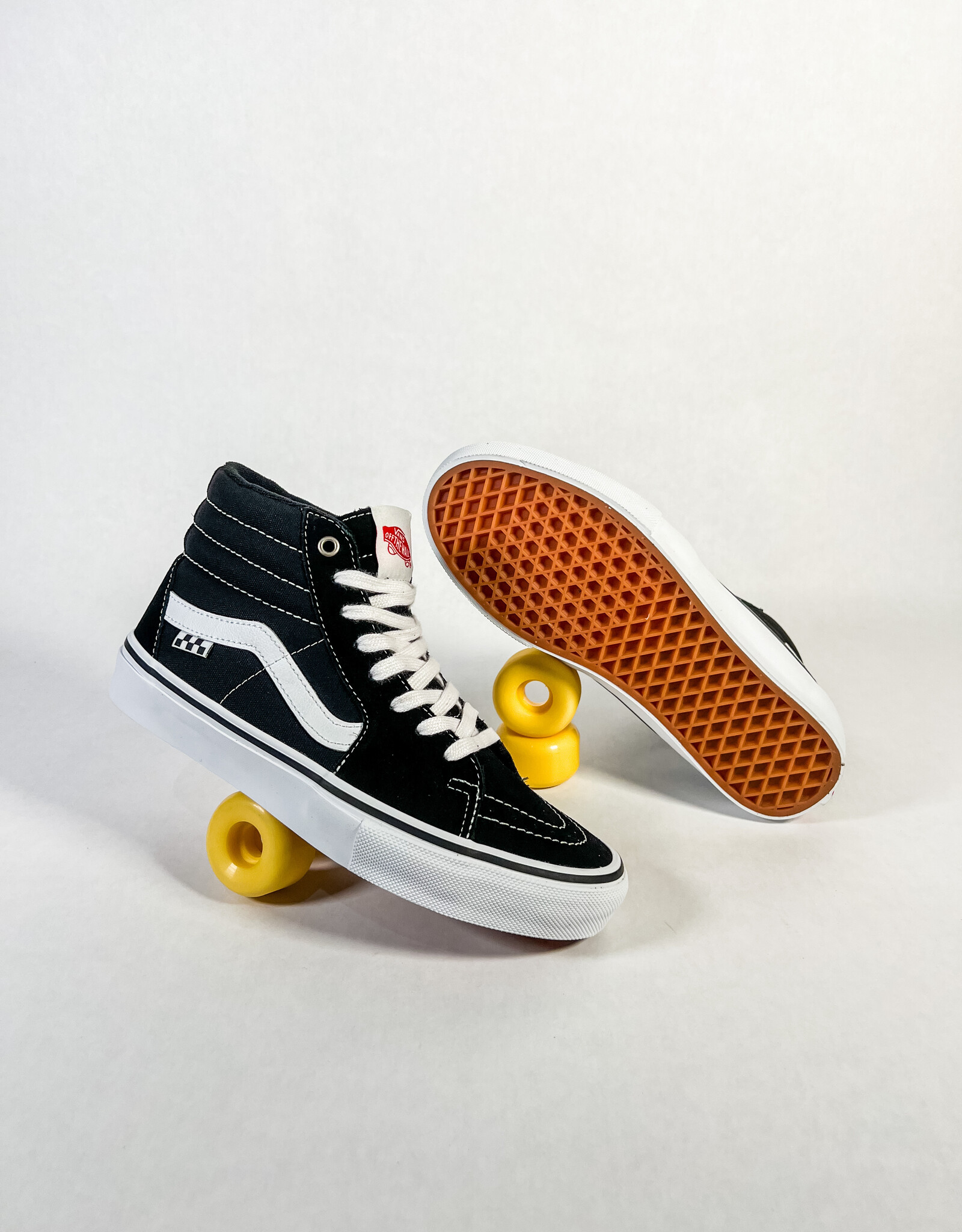 VANS SK8-HI - BLACK/WHITE