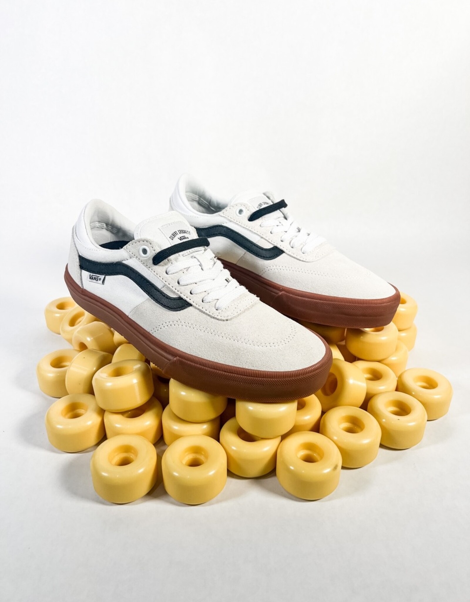 VANS SKATE GILBERT CROCKETT - WHITE/GUM