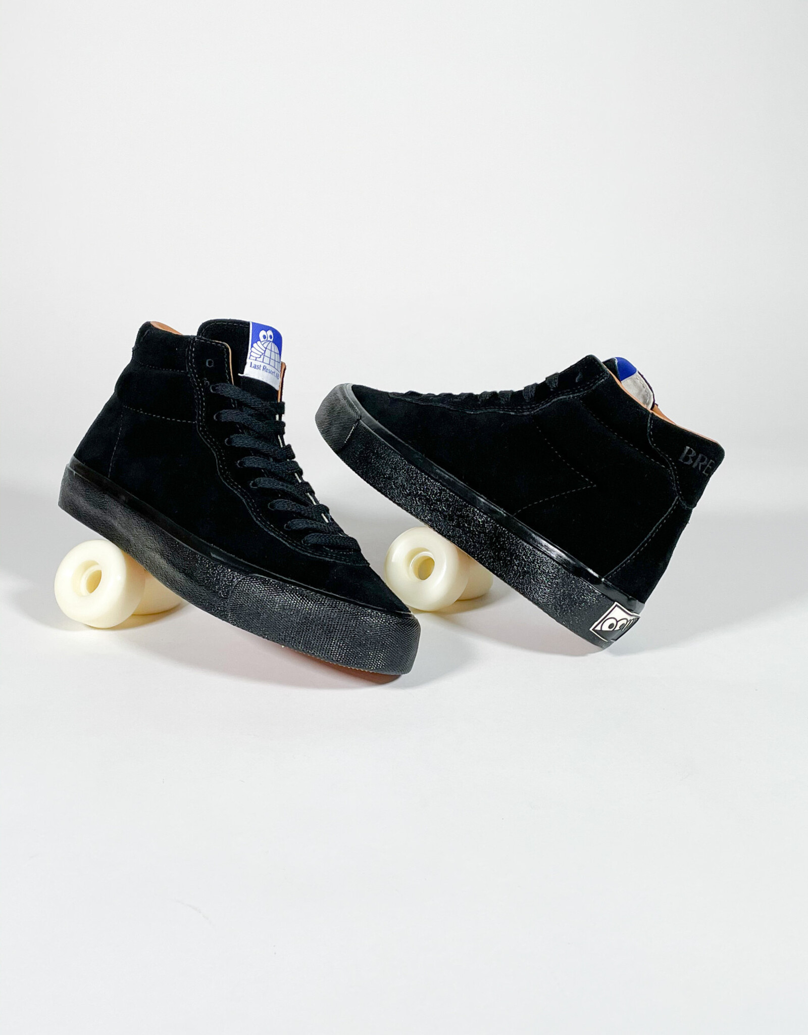 LAST RESORT AB VM001 HI SUEDE - BLACK/BLACK - KINGSWELL
