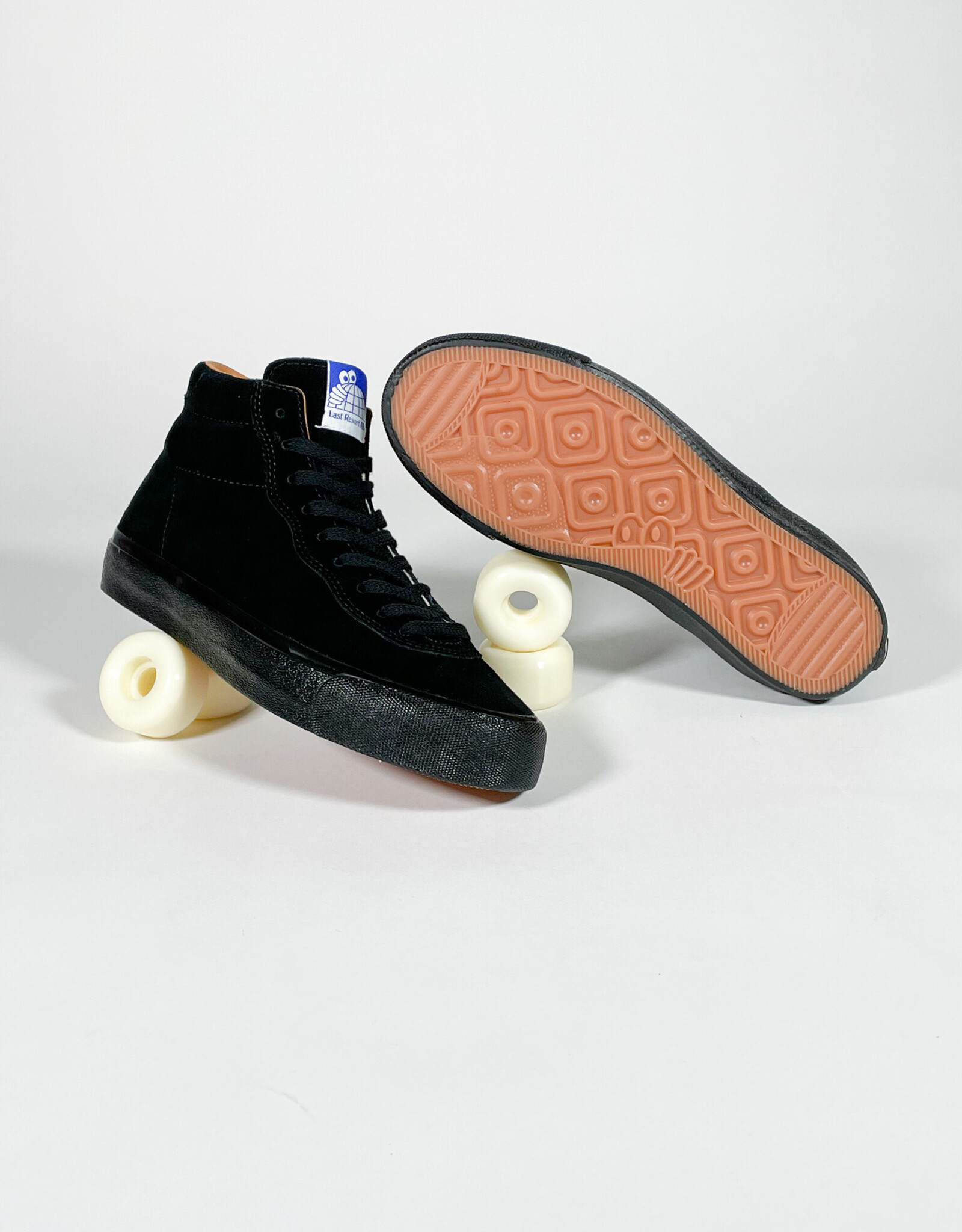 LAST RESORT AB VM001 HI SUEDE - BLACK/BLACK