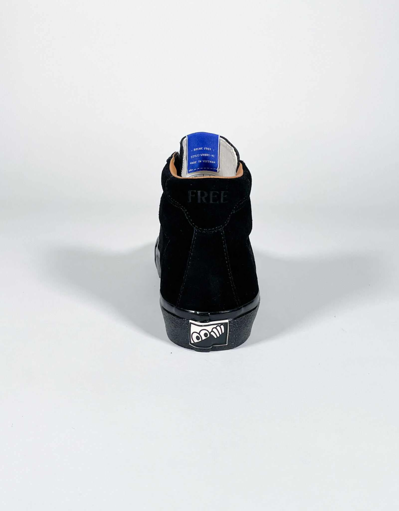 LAST RESORT AB VM001 HI SUEDE - BLACK/BLACK