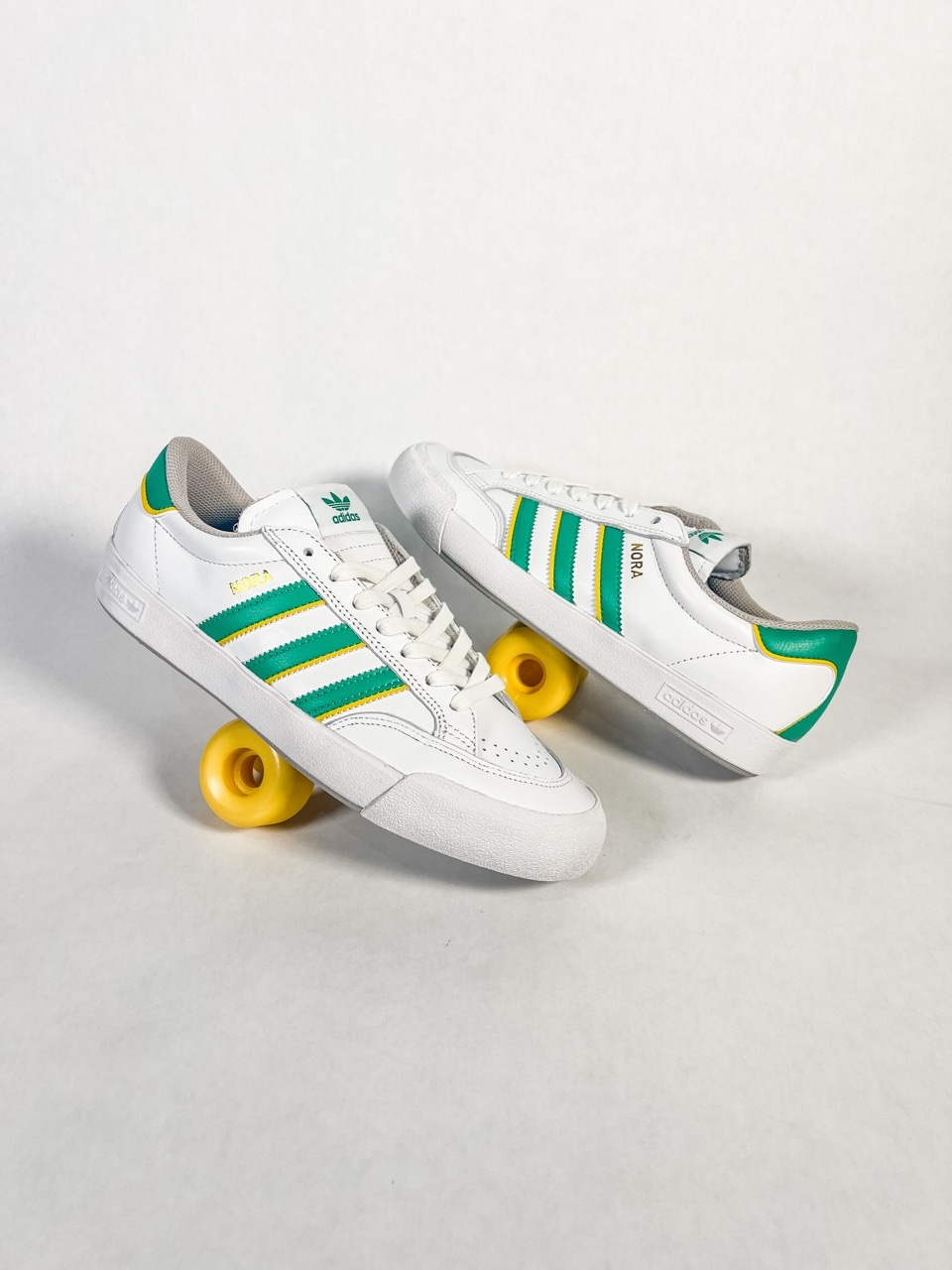 ADIDAS NORA FTWWHT/COUGRN/YELLOW - KINGSWELL - Los Feliz ADIDAS NORA FTWWHT/COUGRN/YELLOW - KINGSWELL - Los Feliz