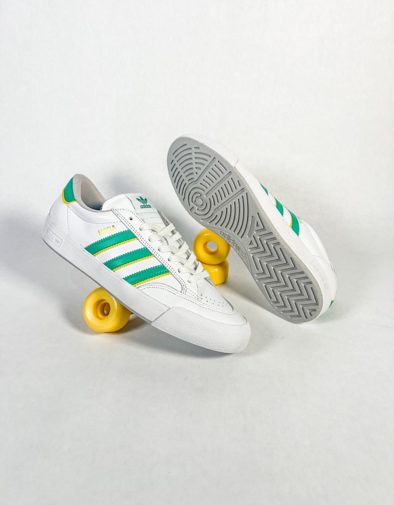 ADIDAS NORA FTWWHT/COUGRN/YELLOW - KINGSWELL - Los Feliz
