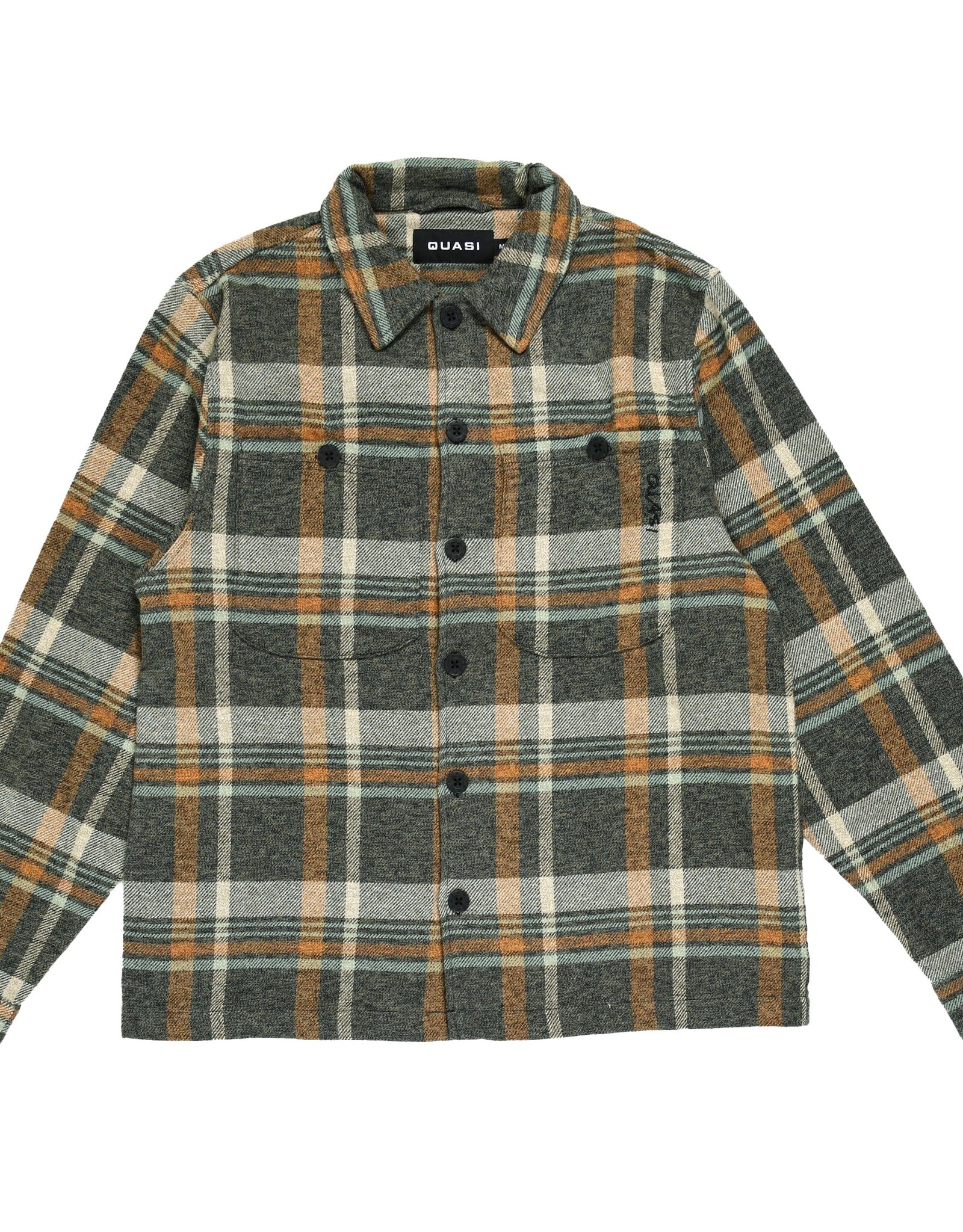 QUASI SKATEBOARDS QUASI NOAMI BUTTON UP FLANNEL