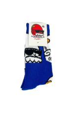 GLABOE GLABOE OG ALL OVER PRINT SOCK - BLUE