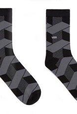 VANS VANS AUTHENTIC CREW SOCK - BLACK/ASPHALT