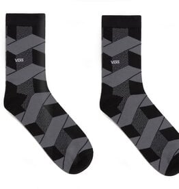 VANS VANS AUTHENTIC CREW SOCK - BLACK/ASPHALT