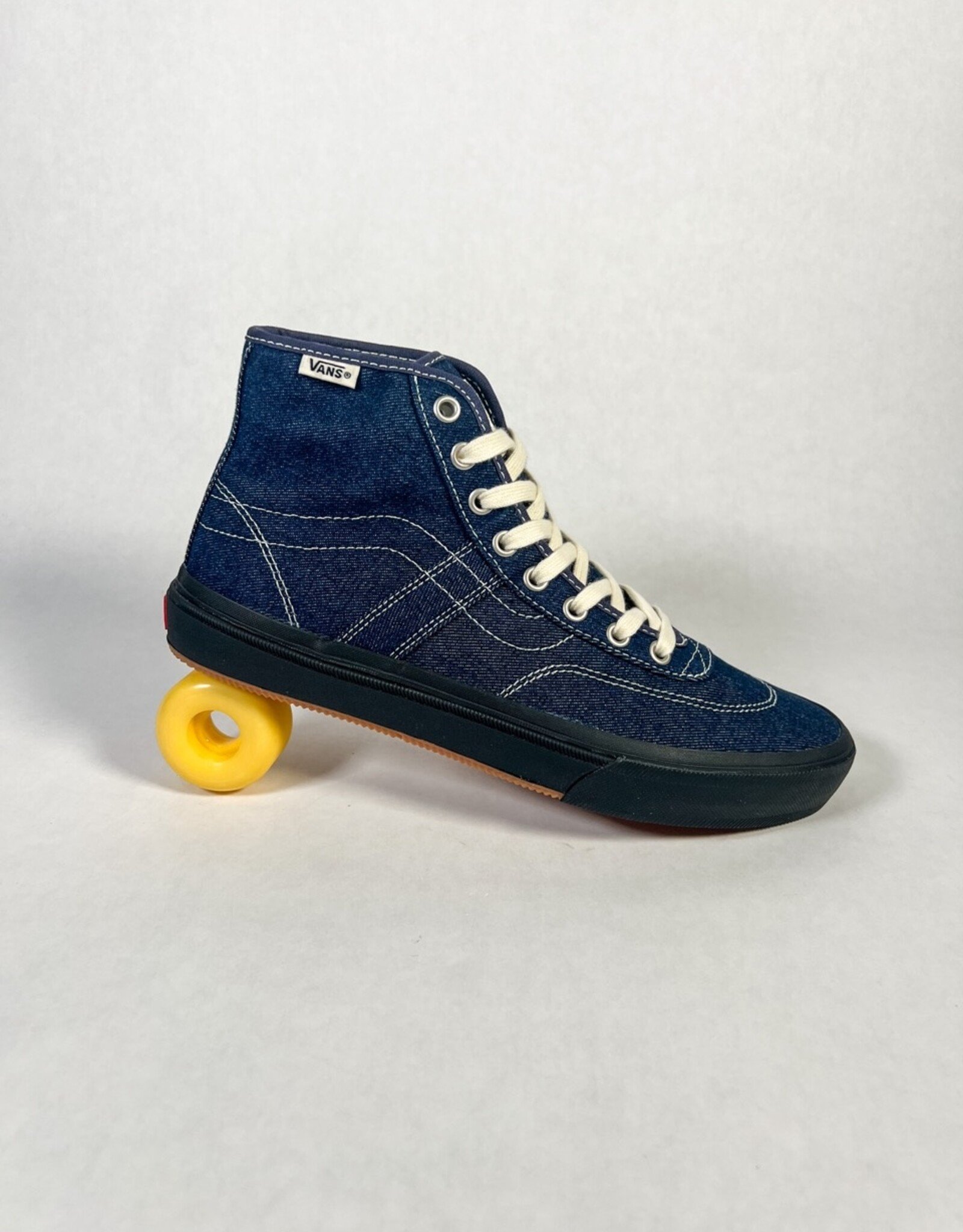 VANS VANS SKATE CROCKETT HIGH DECON - DENIM CAR BLUE
