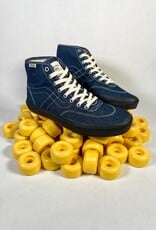 VANS VANS SKATE CROCKETT HIGH DECON - DENIM CAR BLUE
