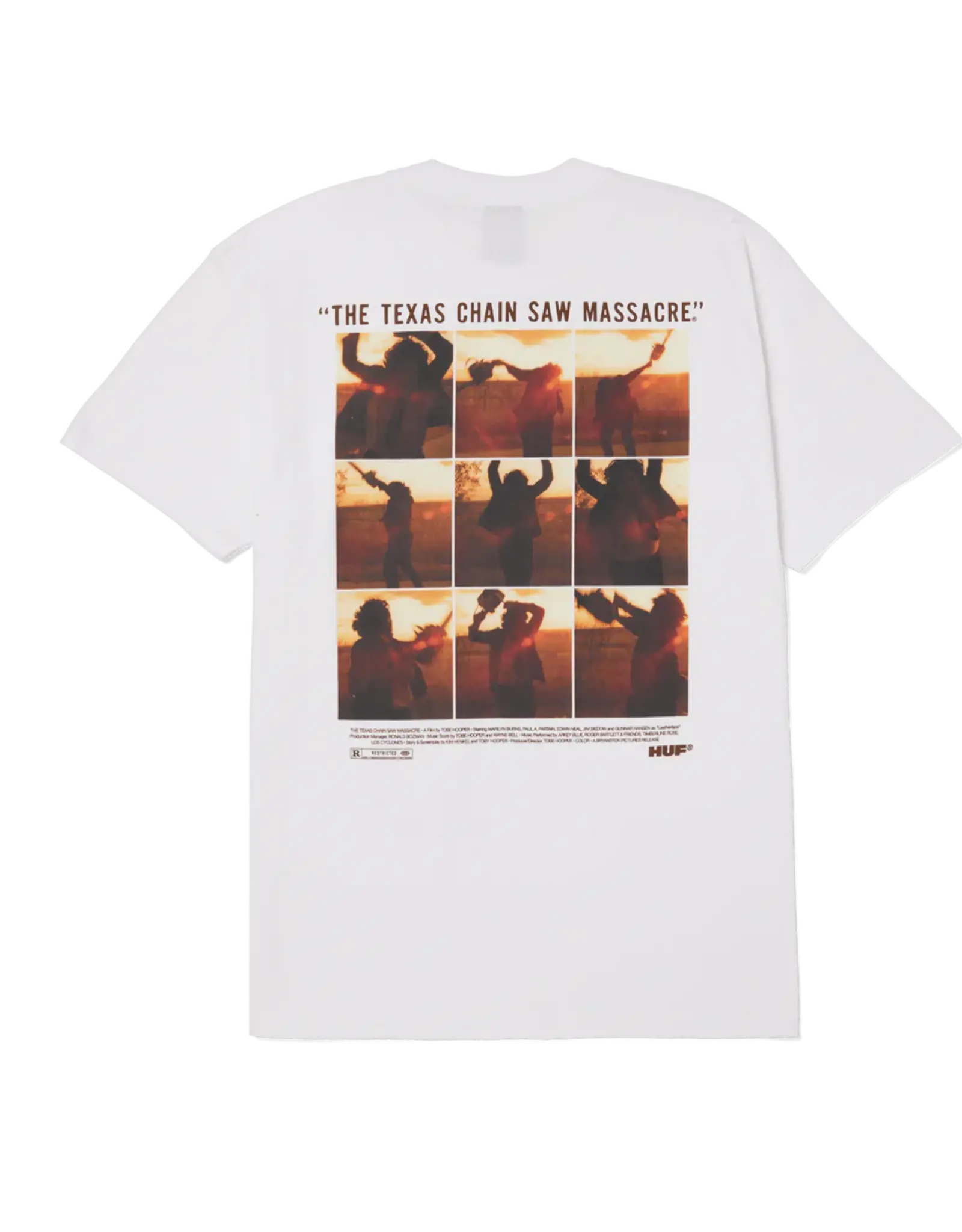 HUF UNPARALLELED TERROR S/S TEE - WHITE