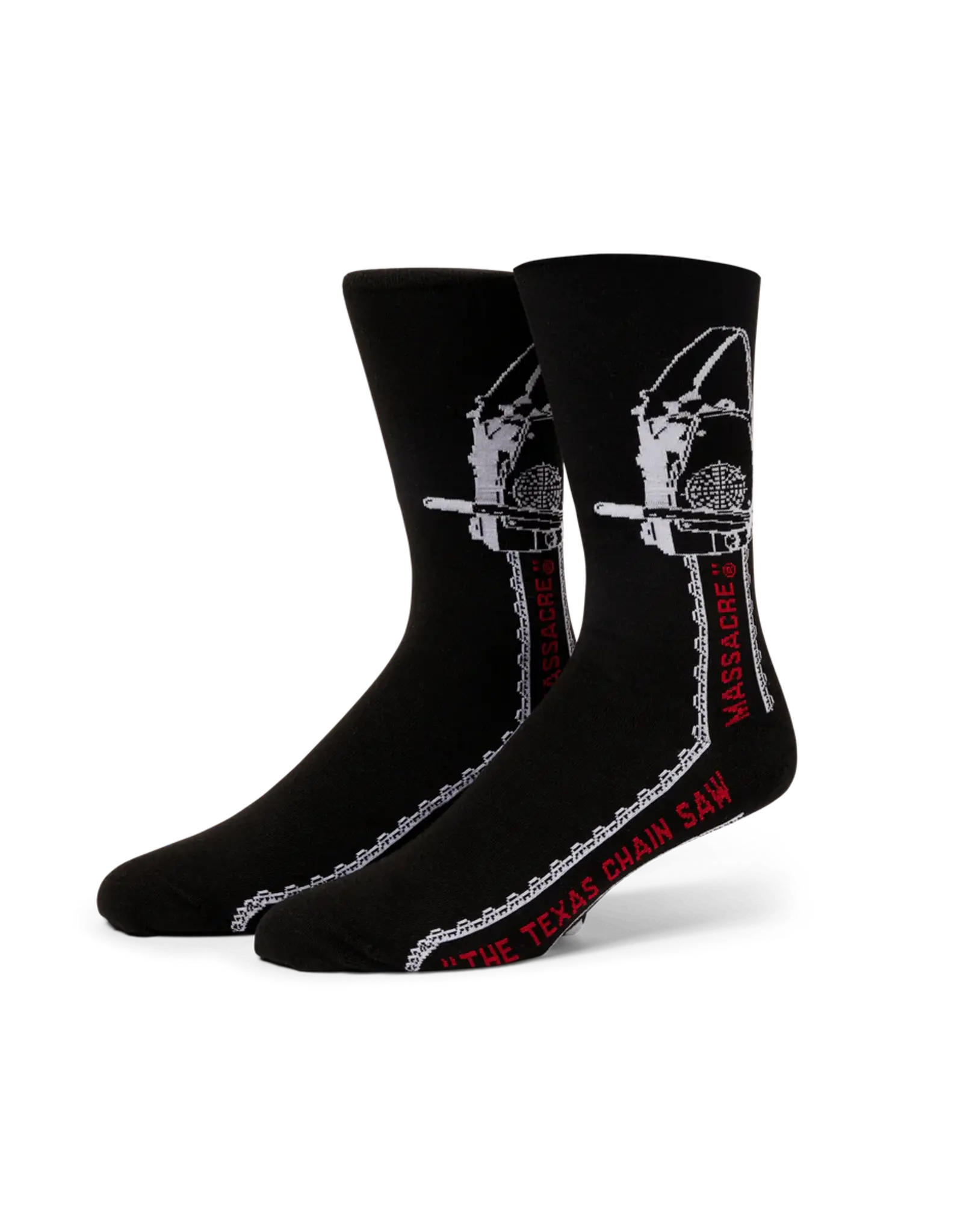 HUF X TEXAS CHAINSAW CREW SOCK - BLACK
