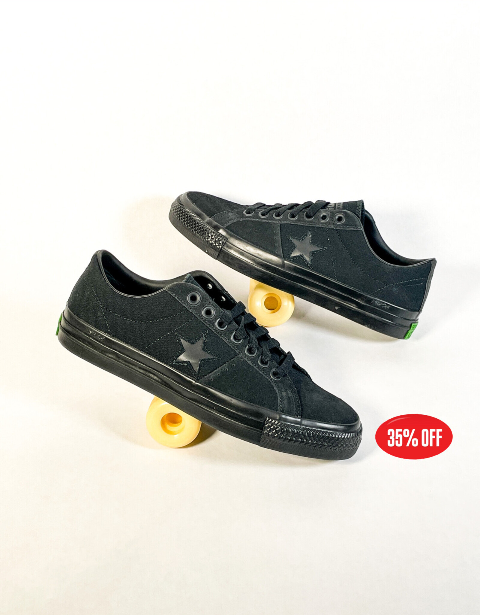 CONVERSE CONS ONE STAR PRO OX BLACK SAP GREEN BLACK KINGSWELL Los Feliz