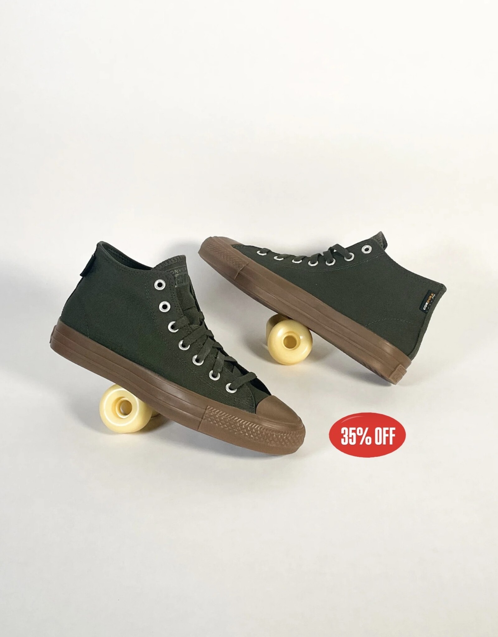 CONVERSE CONS ALL STAR PRO MID CARGO - KHAKI/EGRET/DARK GUM
