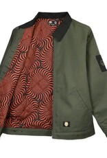 DICKIES DICKIES X SPITFIRE TWILL JACKET - OLIVE GREEN