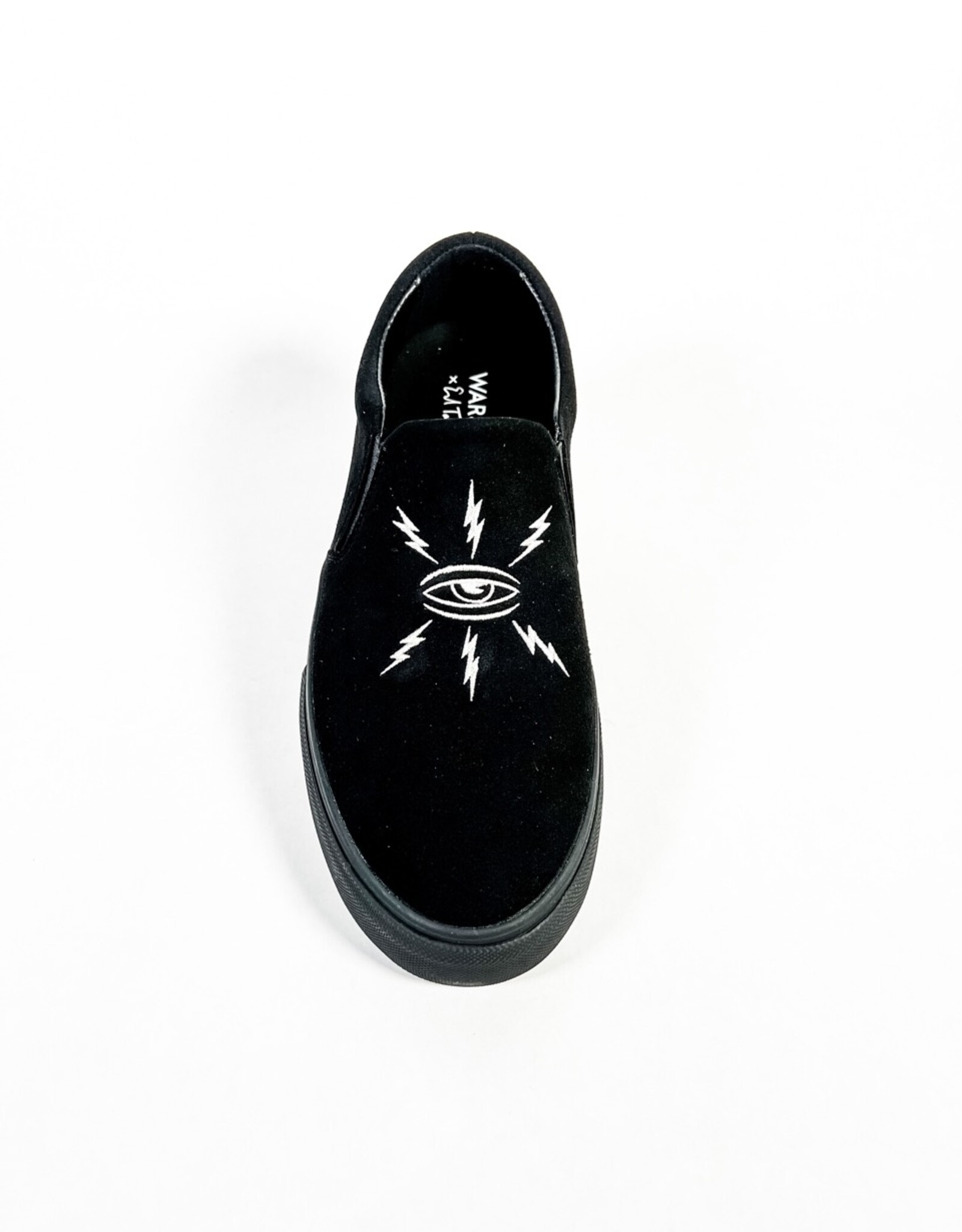 WAR SAW STRANGER ET SYN SUEDE  - BLACK/BLACK