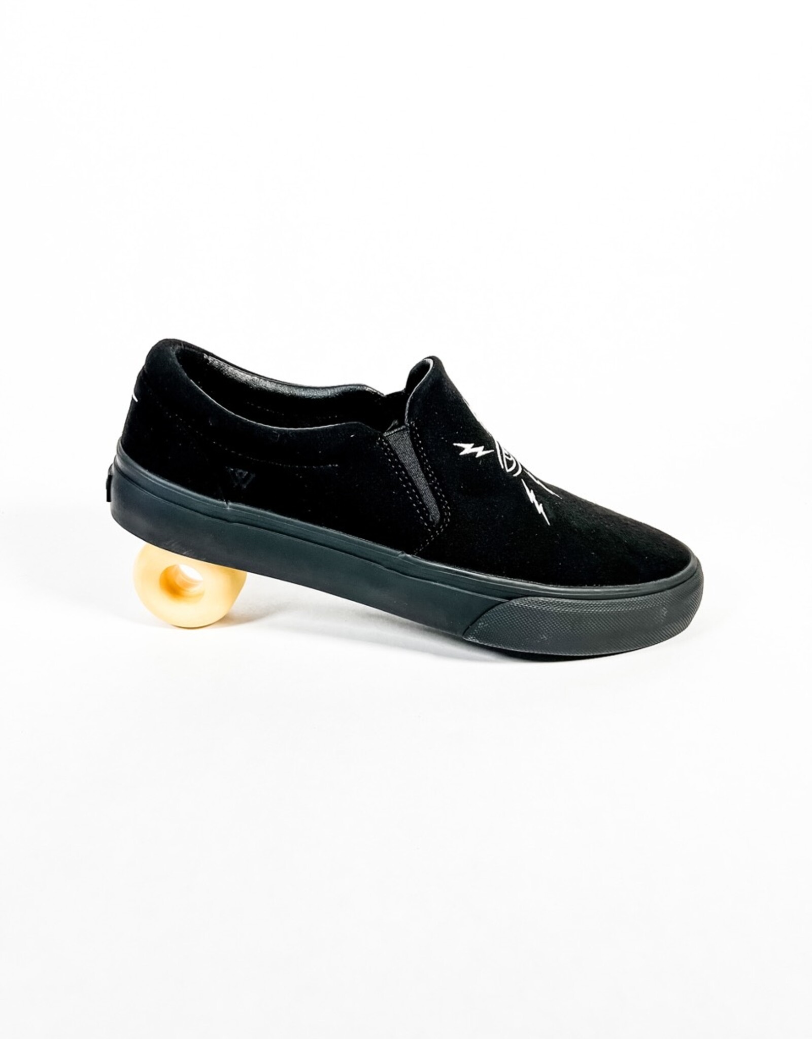 WAR SAW STRANGER ET SYN SUEDE  - BLACK/BLACK